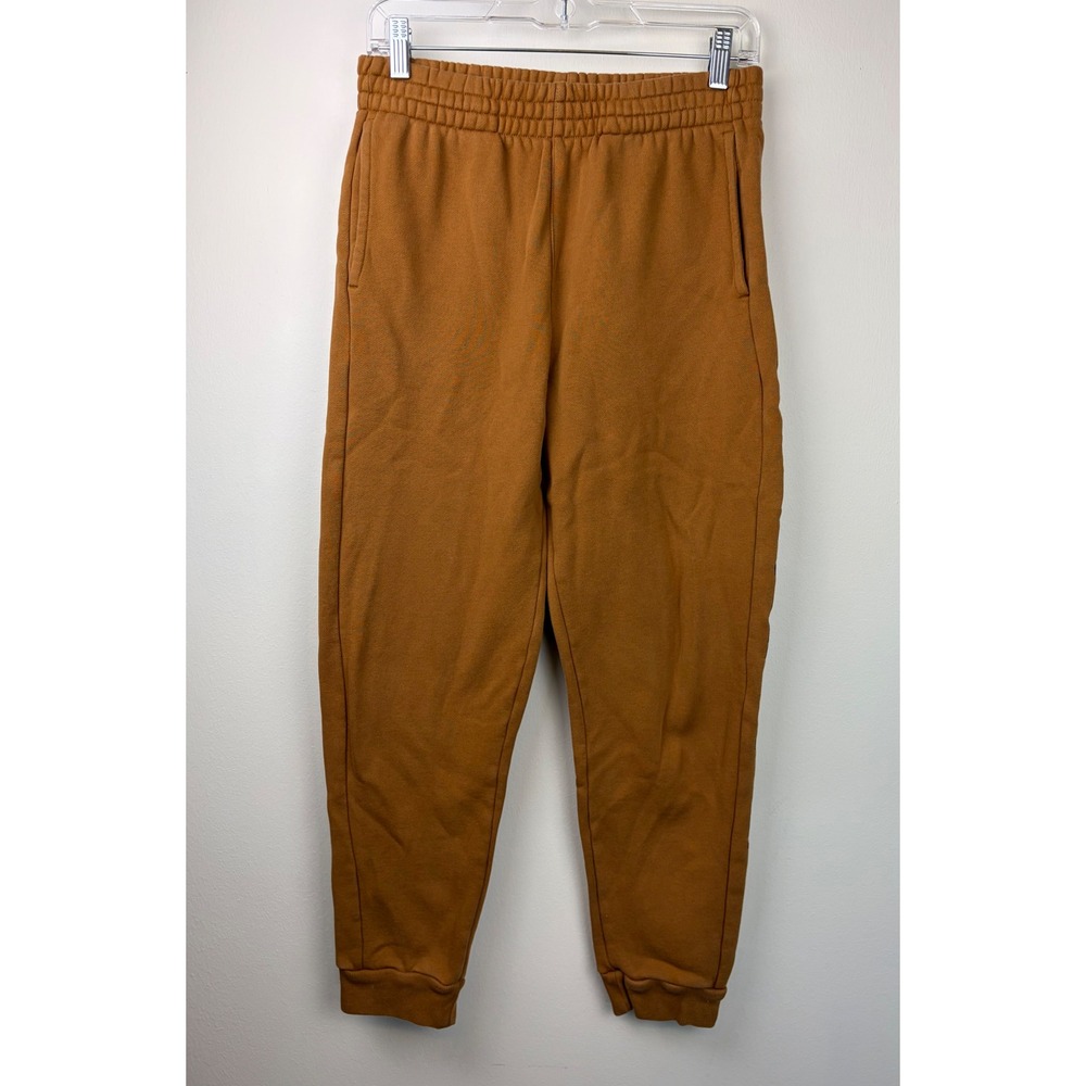 Carhartt Sweatpants Kids XL 18-20 Brown Logo Joggers Fleece Workwear Pants Youth